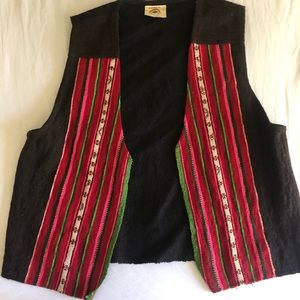 Vintage rainbow vest